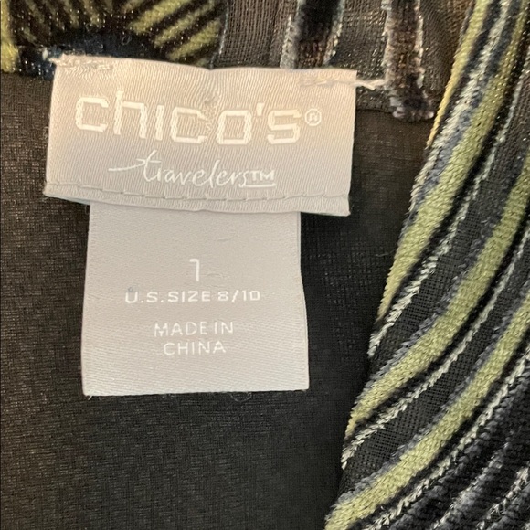 Elegant Green and Black Women's Kimono Jacket - Picture 10 of 13